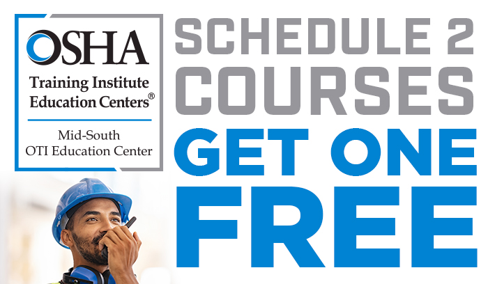 Schedule 2 Courses and Get One Free