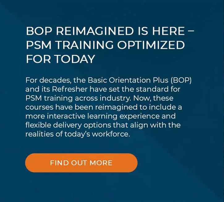 BOP Reimagined is here - PSM Training optimized for today